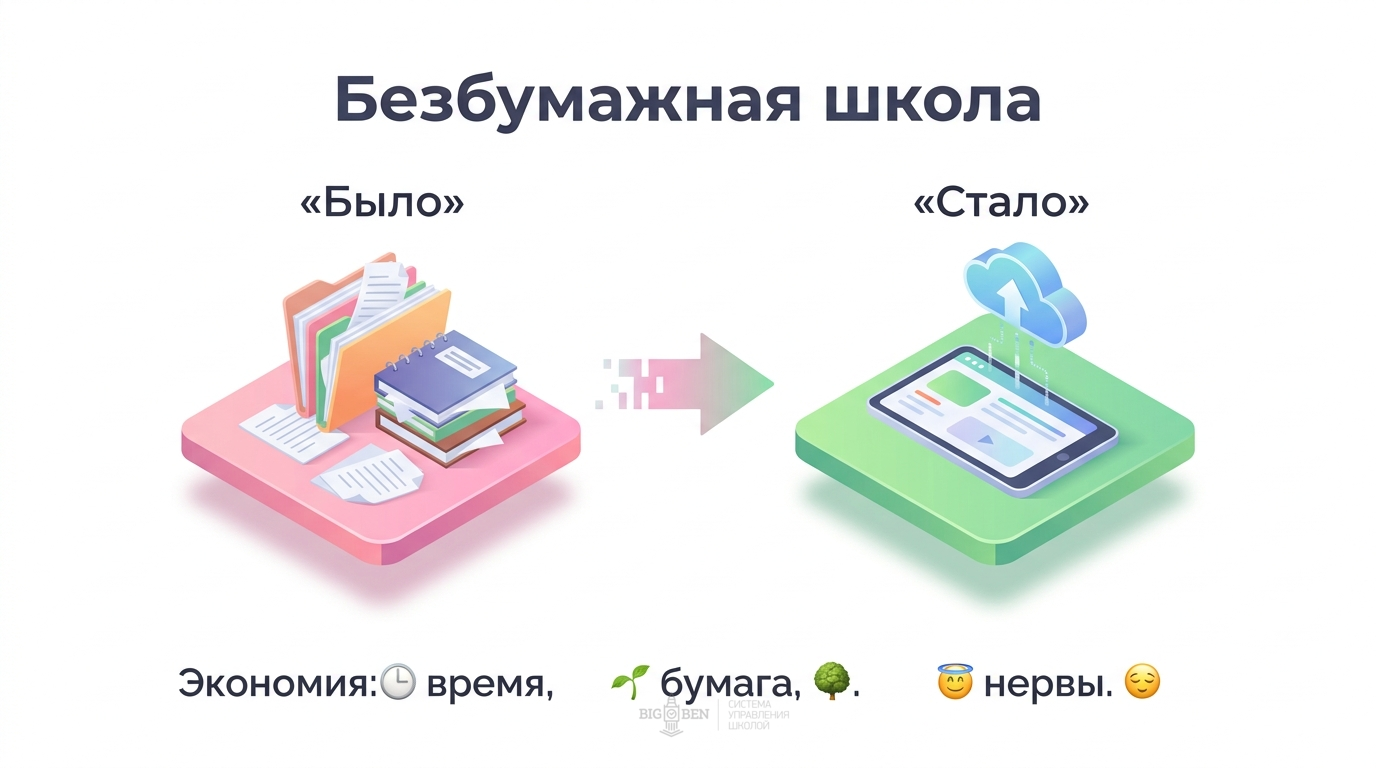 Безбумажная школа: как перейти и сколько сэкономить