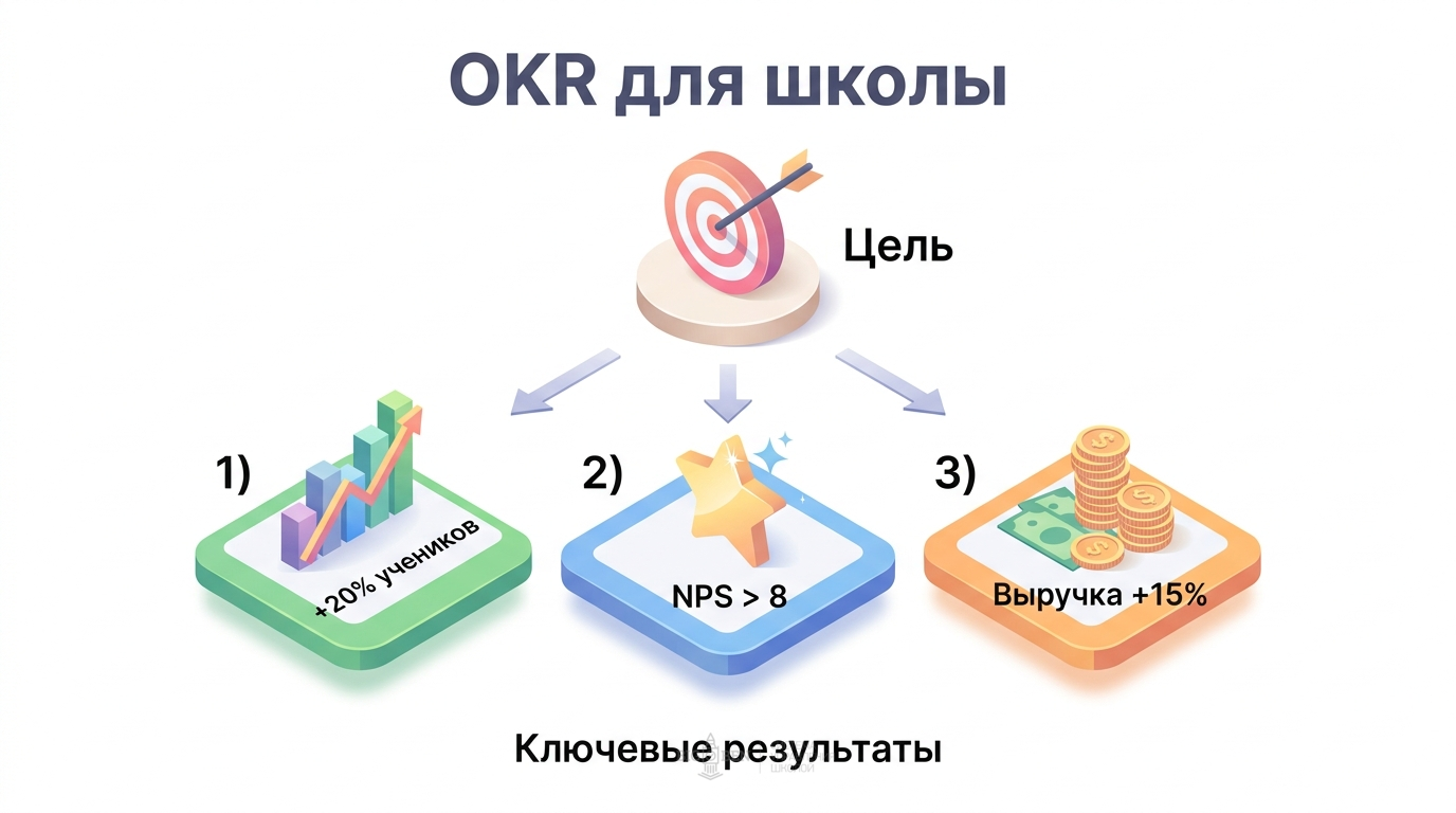 OKR для языковой школы: как ставить цели, которые работают