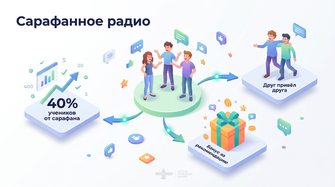Сарафанное радио: система рекомендаций