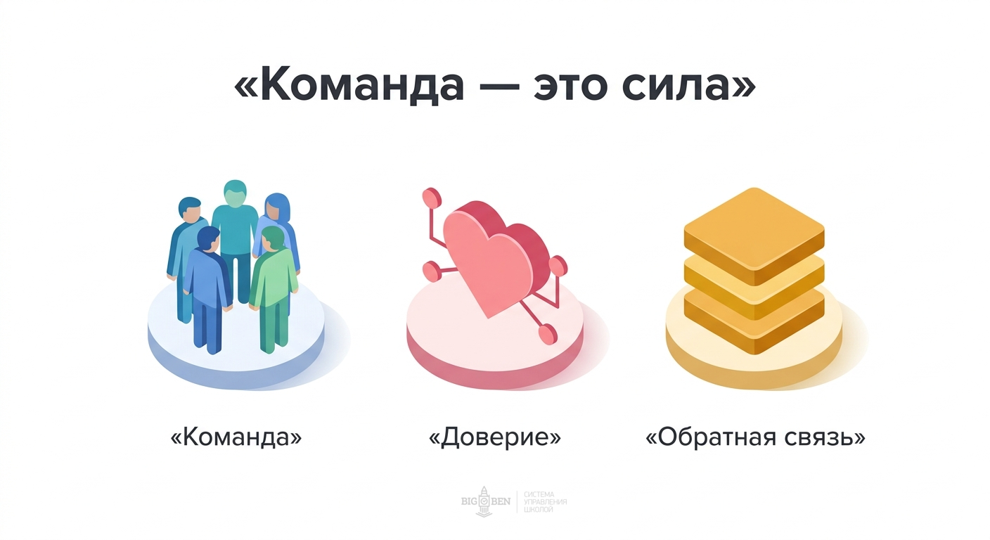 Построение команды: интуиция, ценности, обратная связь