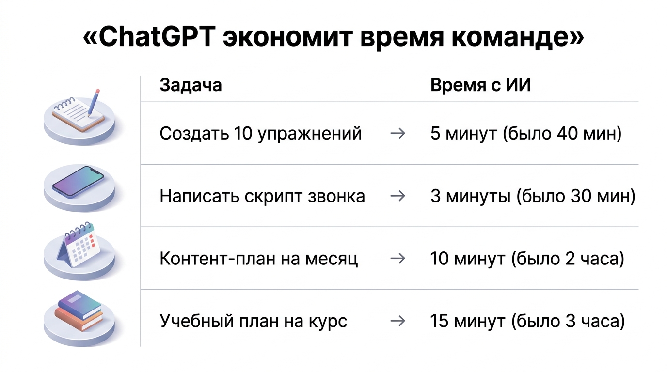 Преподаватель языковой школы использует ChatGPT для подготовки к уроку