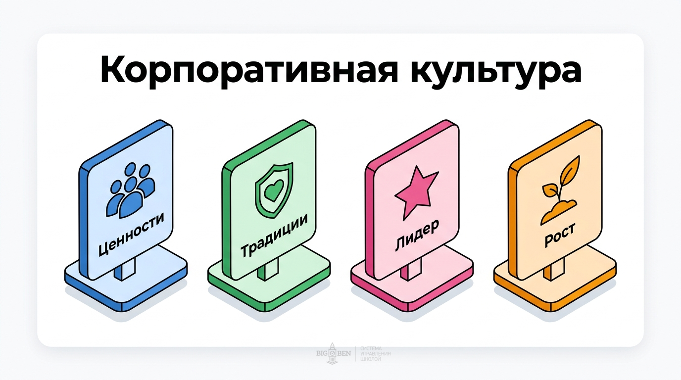 Корпоративная культура: внешние элементы и глубинные ценности