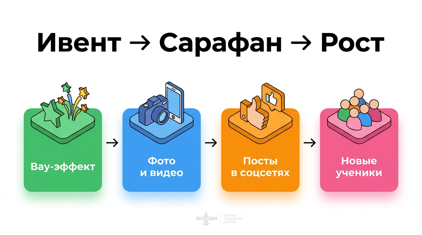 Как мероприятия запускают сарафанное радио: вау-эффект, фото, социальная валюта, эмоциональный опыт, контент для соцсетей