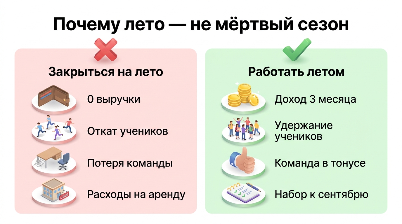 Летняя площадка языковой школы — дети занимаются английским в игровом формате