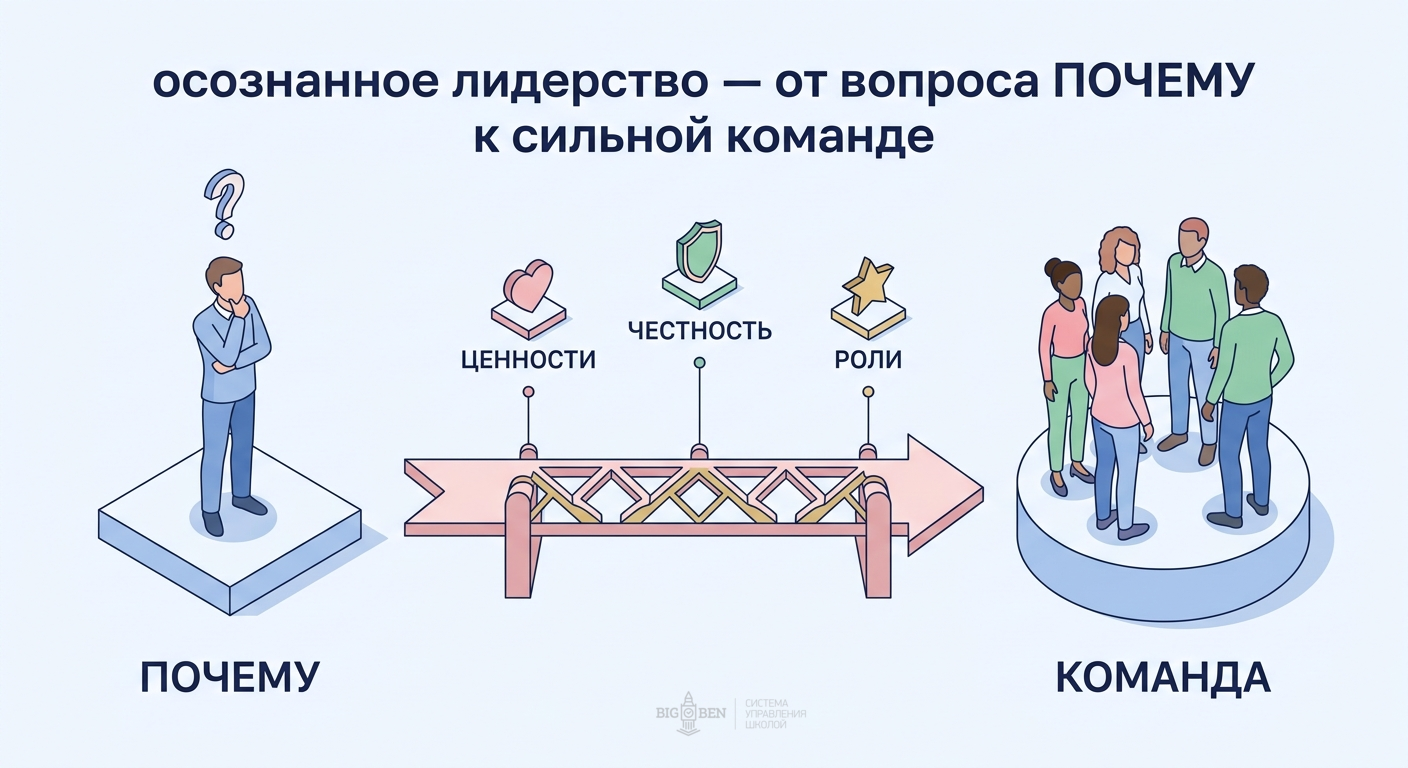 Осознанное лидерство: от вопроса «почему» к сильной команде