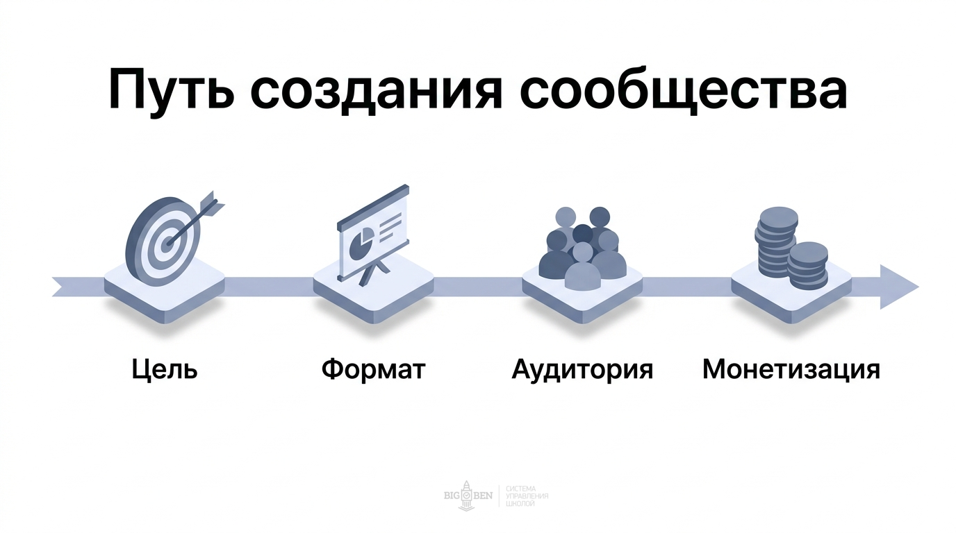 Путь создания сообщества: цель, формат, аудитория, монетизация