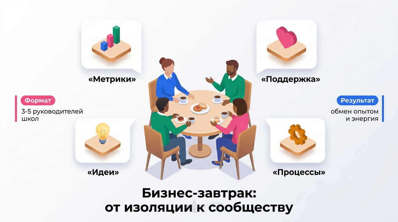 Создание бизнес-сообщества: от одного завтрака до регулярных встреч