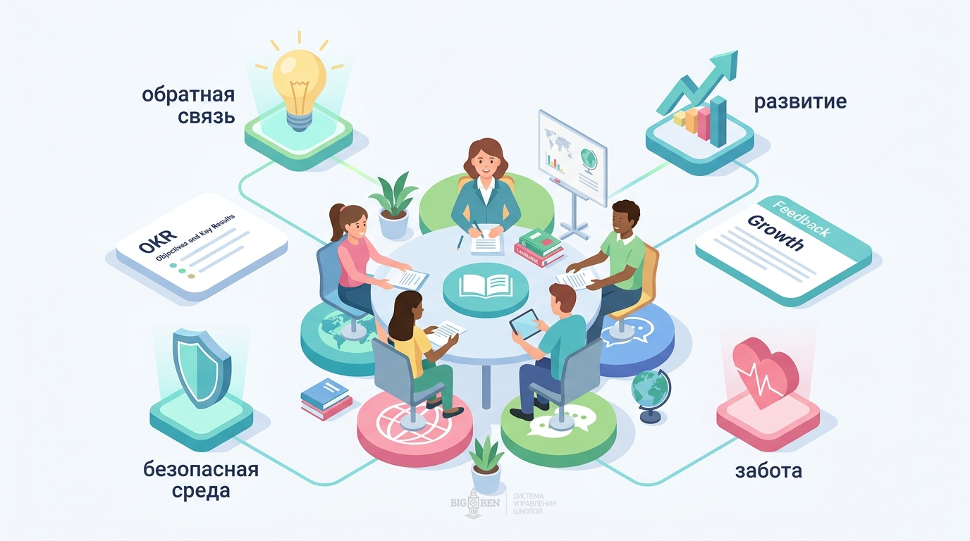 Управление молодой командой: обратная связь, OKR, развитие