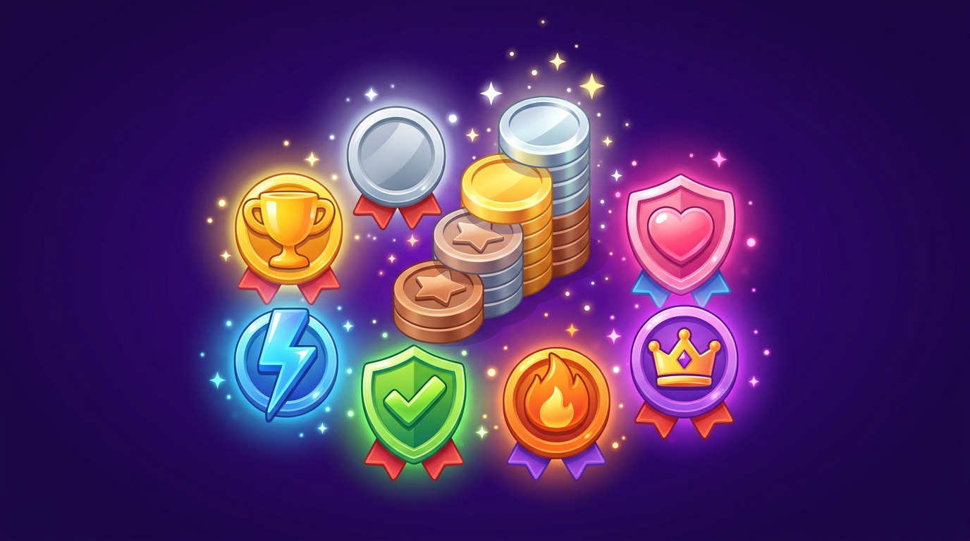 49 ачивок в восьми категориях — каскад прокачки