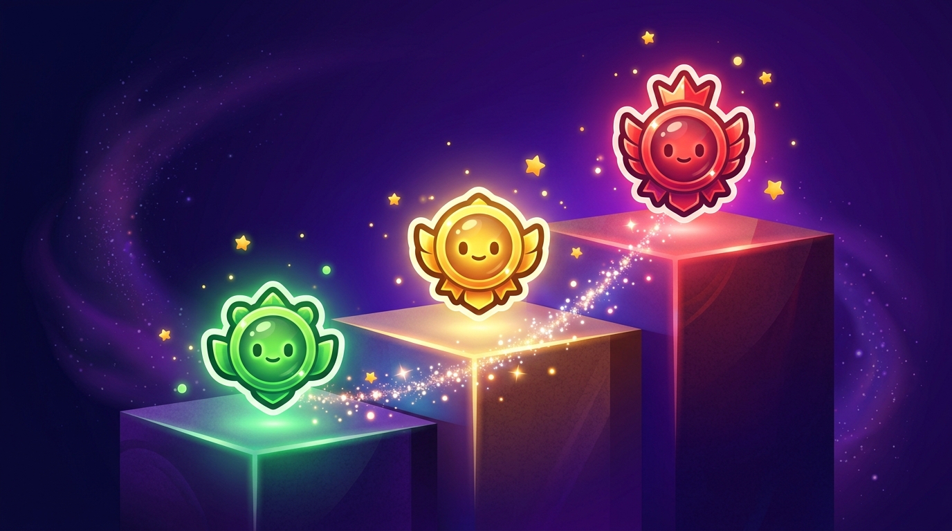 Лестница уровней школы: Новичок, Исследователь, Эксперт